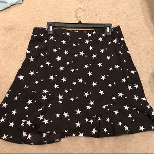 Black and white stars skirt!